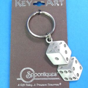 Dice Keyring By Spoontiques