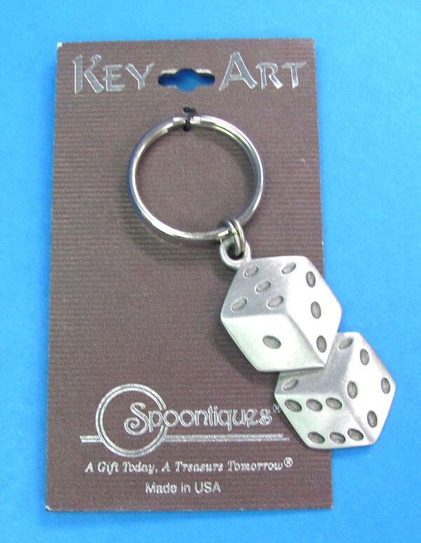 Dice Keyring By Spoontiques