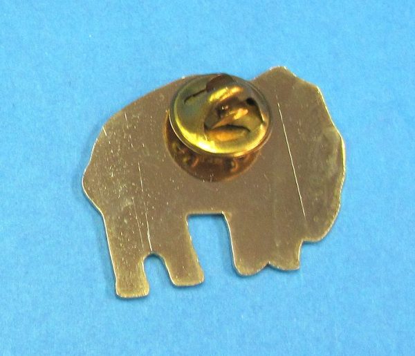 Circus World Museum Enameled Elephant Pin Baraboo Wisconsin - Image 2