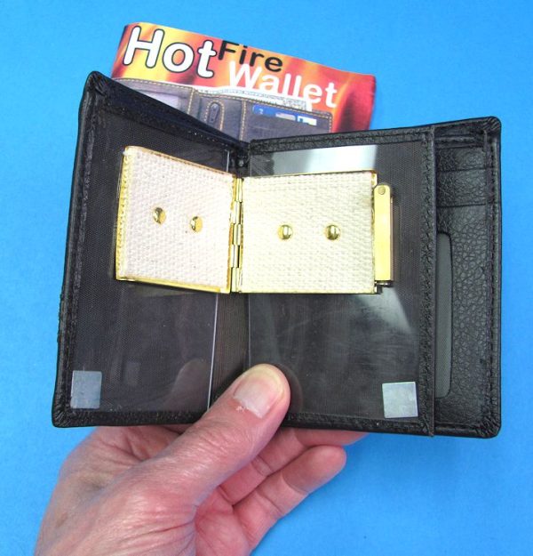 Hot Fire Wallet With Magnet-3
