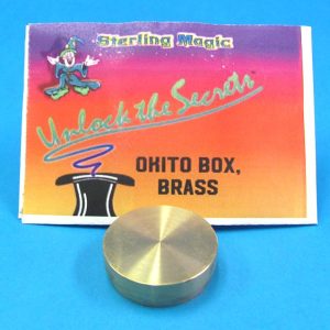 Okito Box - Brass - Sterling