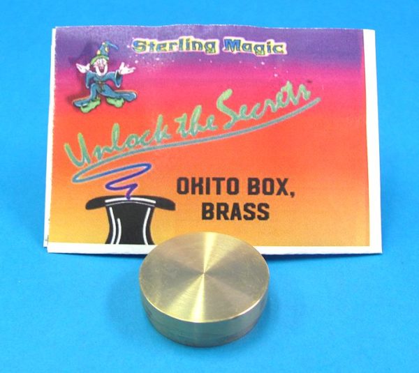 Okito Box - Brass - Sterling