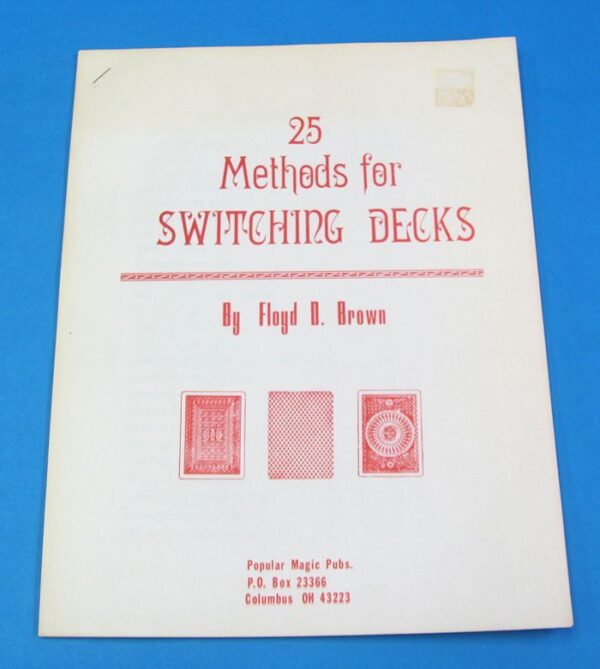 25 Methods For Switching Decks by Floyd D. Brown