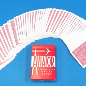 Aviator Red Back 50-50 Force Deck (QH)-2