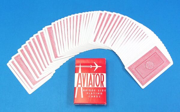 Aviator Red Back 50-50 Force Deck (QH)-2