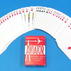 Aviator Red Back 50-50 Force Deck (QH)
