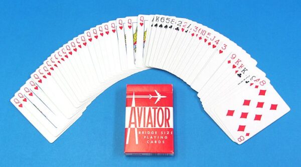Aviator Red Back 50-50 Force Deck (QH)