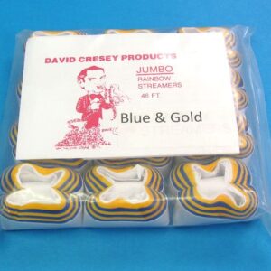 Cresey Jumbo Mouth Coils - 46 Feet - Blue & Gold