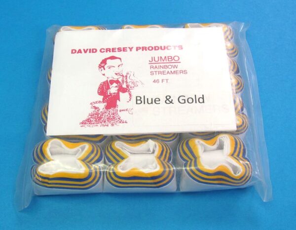 Cresey Jumbo Mouth Coils - 46 Feet - Blue & Gold