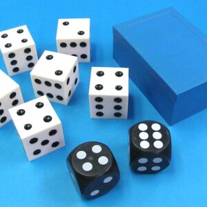 Jumbo Plastic Dice Set