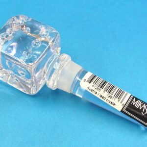 Lead Crystal Die Bottle Stopper-2