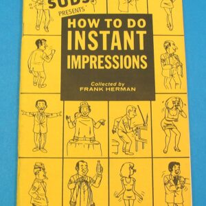 Suds Presents How To Do Instant Impressions