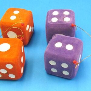Two Pair Flocked Hanging Dice (Pre-Owned)