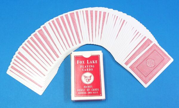 Alphabet Deck - Fox Lake - Red Backs-2