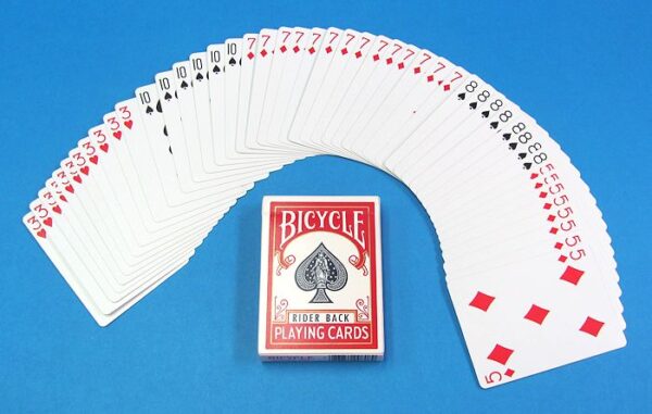 Bicycle Deck With 5 Groups of Duplicate Cards