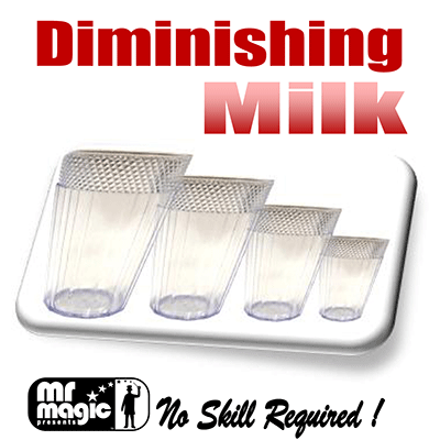 Diminishing Milk Glasses (Multum in Parvo) by Mr. Magic