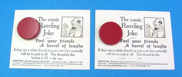 Pair of The Comic Raveling Joke With Incomplete Printing #1