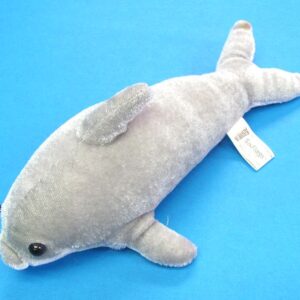 Six Flags Plush Dolphin Figure