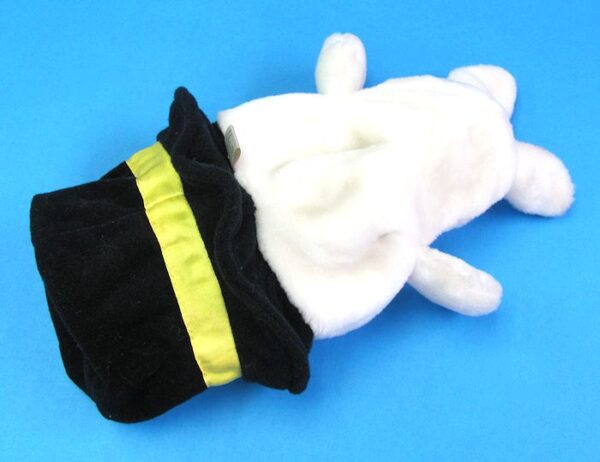 rabbit in top hat plush toy 2