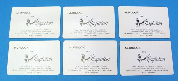 Six Murdock The Magician Business Cards