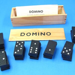 domino set in wooden box 2