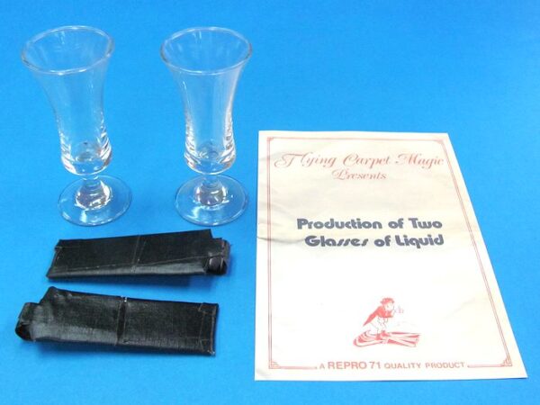 production of two glasses of liquid (repro 71)