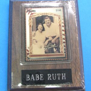 babe ruth plaque #3