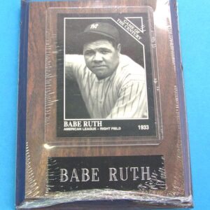 babe ruth plaque #4