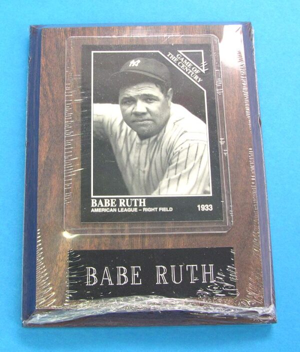 babe ruth plaque #4