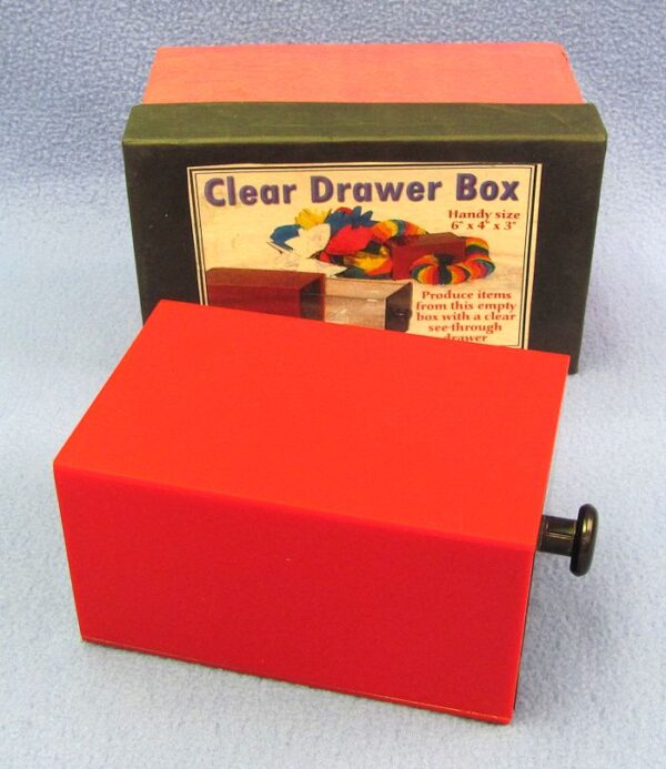 clear drawer box