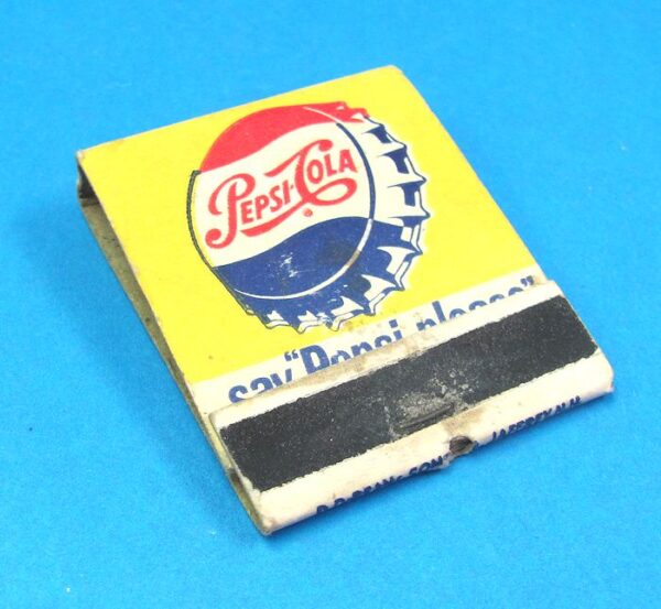 vintage pepsi cola matchbook (unused)
