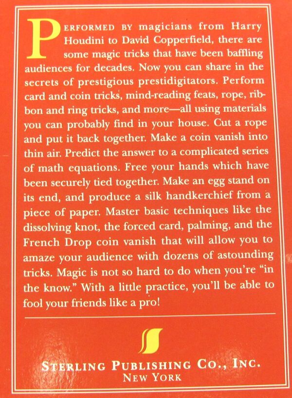 101 classic magic tricks (guy frederick)