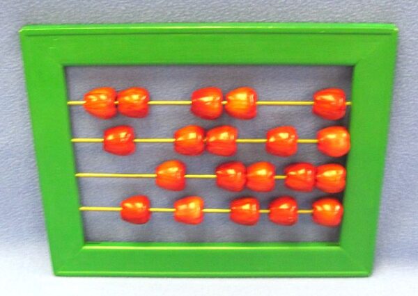 comedy apple abacus computer prop