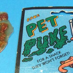 fake pet puke joke