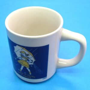 vintage morton salt mug