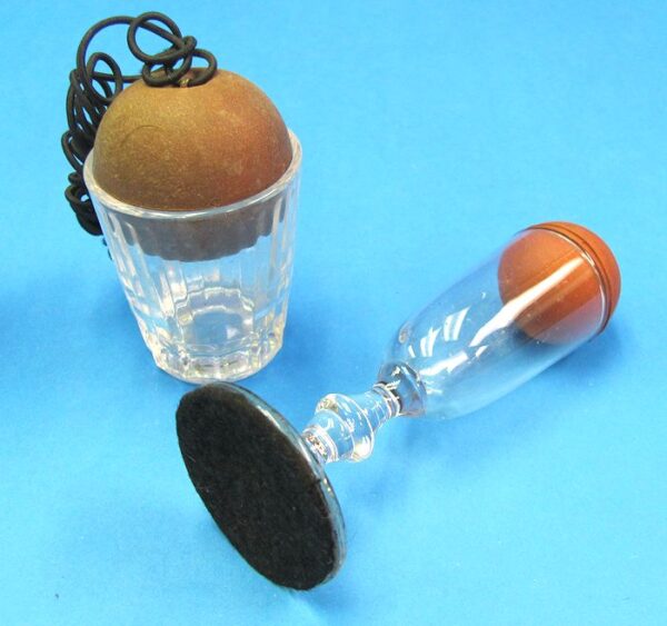 vintage abbott's magic misc. glass set