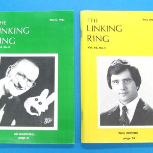 a pair of ibm linking ring magazines from 1983....jay marshall & paul gertner