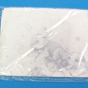 vintage sealed dizzle iron on pre shaded mini fashion transfer #52051.....magic bunnies