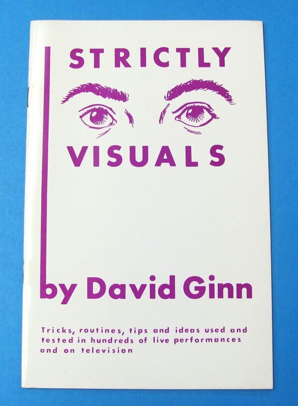 strictly visuals by david ginn 5th printing 1978