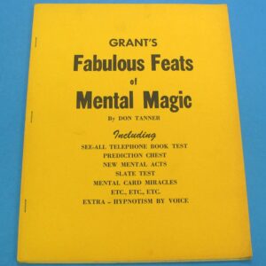 grant's fabulous feats of mental magic by don tanner