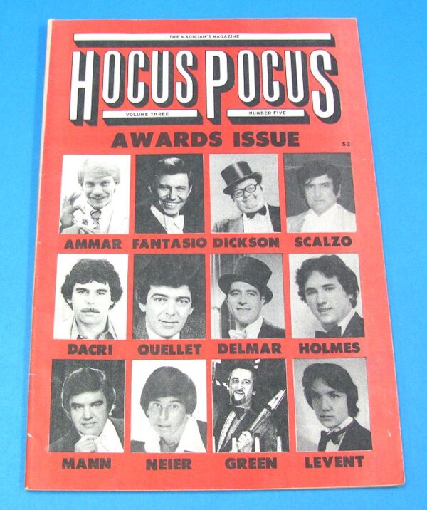 hocus pocus magazines (lot of 5)