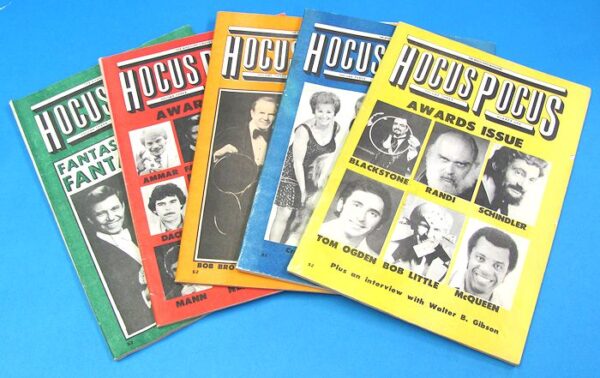hocus pocus magazines (lot of 5)