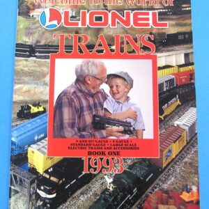 welcome to the world of lionel trains 1993 catalog