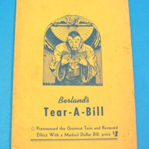 vintage berland's tear a bill