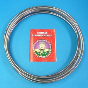 chinese linking rings.....12 inch stainless steel
