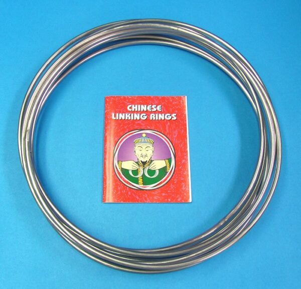 chinese linking rings.....12 inch stainless steel