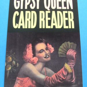 gypsy queen card reader post card (unused)