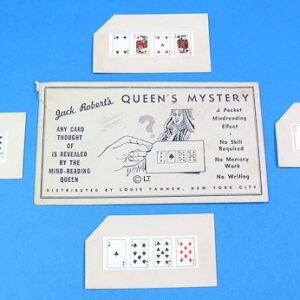 vintage tannen magic....jack robert's queen's mystery