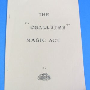 the challenge magic act by o'neal magic