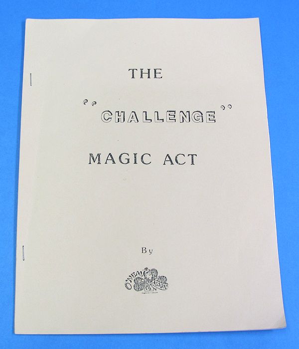 the challenge magic act by o'neal magic